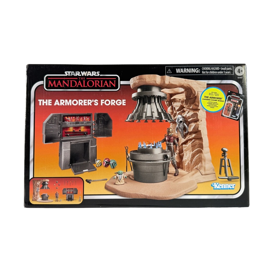 Star Wars Vintage Collection The Armorer's Forge Playset Mandalorian G0360